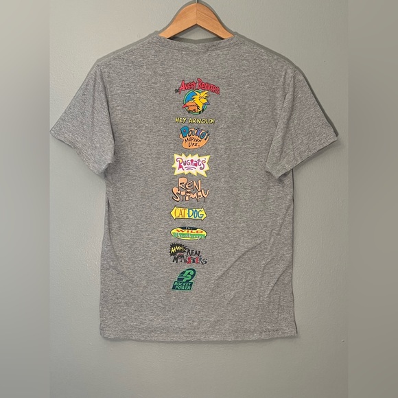 Nickelodeon 90’s and 2000’s Cartoon Graphic Tee Size Small Adult - Picture 2 of 3